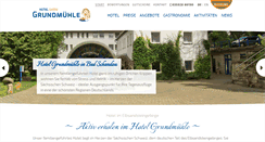 Desktop Screenshot of grundmuehle-elbsandsteingebirge.de
